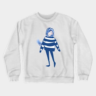 sea girl Crewneck Sweatshirt